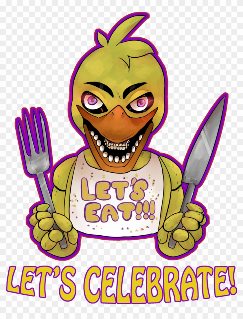 Lets Celebrate Five Nights At Freddy's 2 Food Clip - Five Nights At Freddy's Clipart - Png Download