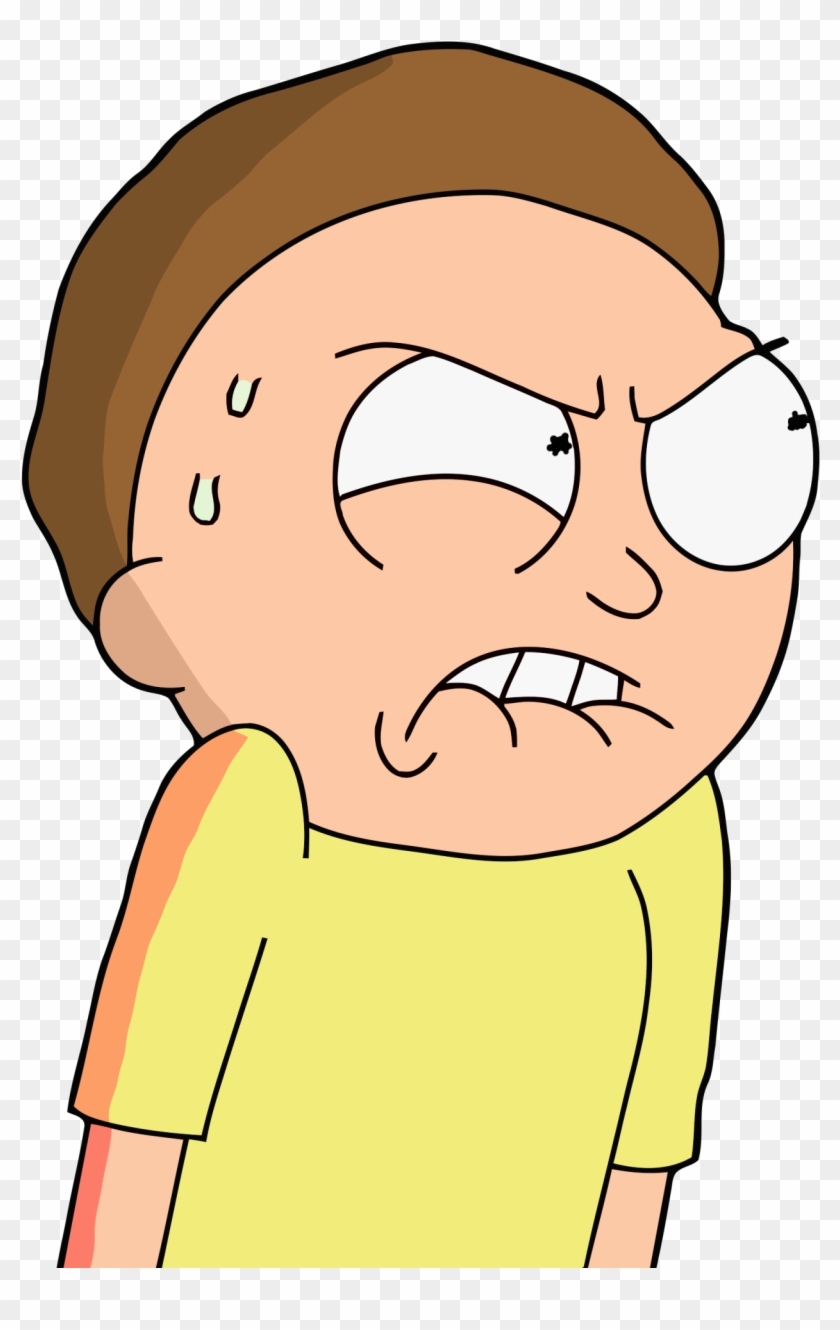Morty Close Up - Rick Y Morty Png Clipart #244285