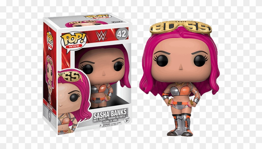 1 Of - Sasha Banks Funko Pop Clipart #244401