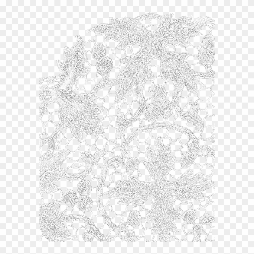 Displacement Image - Marvelous Designer Seamless Lace Texture Clipart