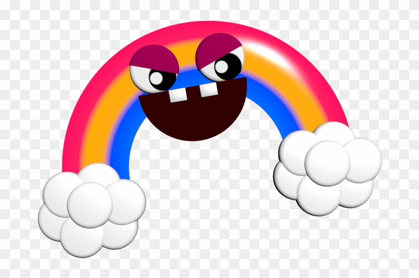Original) - Chica's Magic Rainbow Fnaf World Clipart #244662