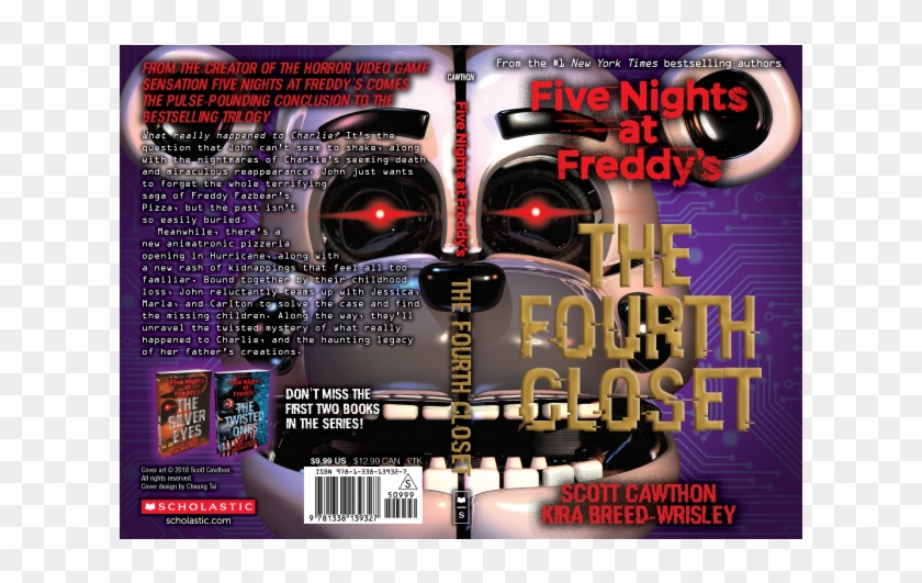 Check Out The Cover Of Five Nights At Freddy's Book - Five Nights At Freddy's Book 3 Clipart