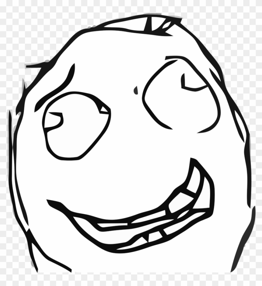 Rage Comic Internet Trollface - Fuuuuuuuuuck Meme Clipart