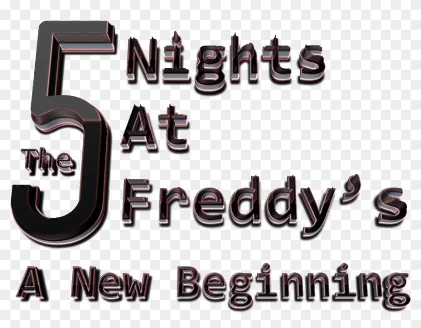 Five Nights At Freddys Logo Png - Five Nights At Freddy's 5 Logo Clipart