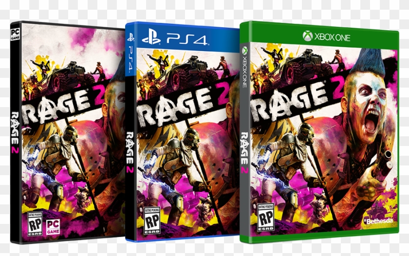 Bethesda Claims Rage 2 Will Offer A True Open-world - Rage 2 Xbox One Clipart