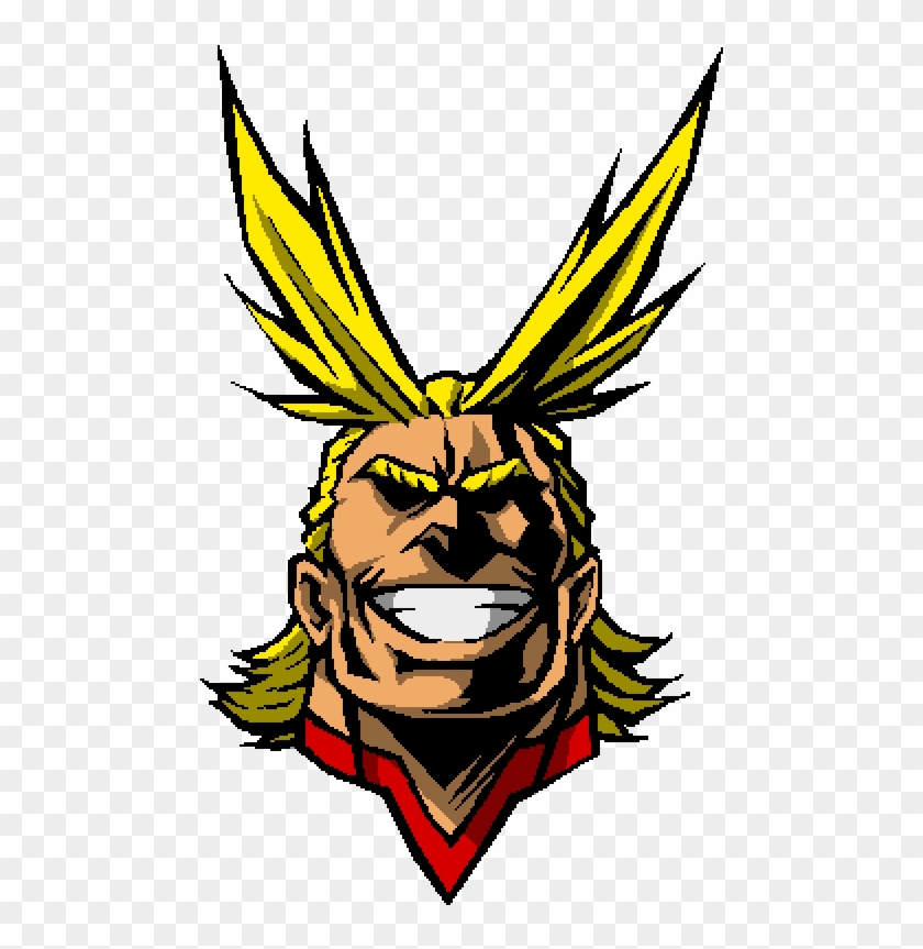 All Might - All Might Face Png Clipart