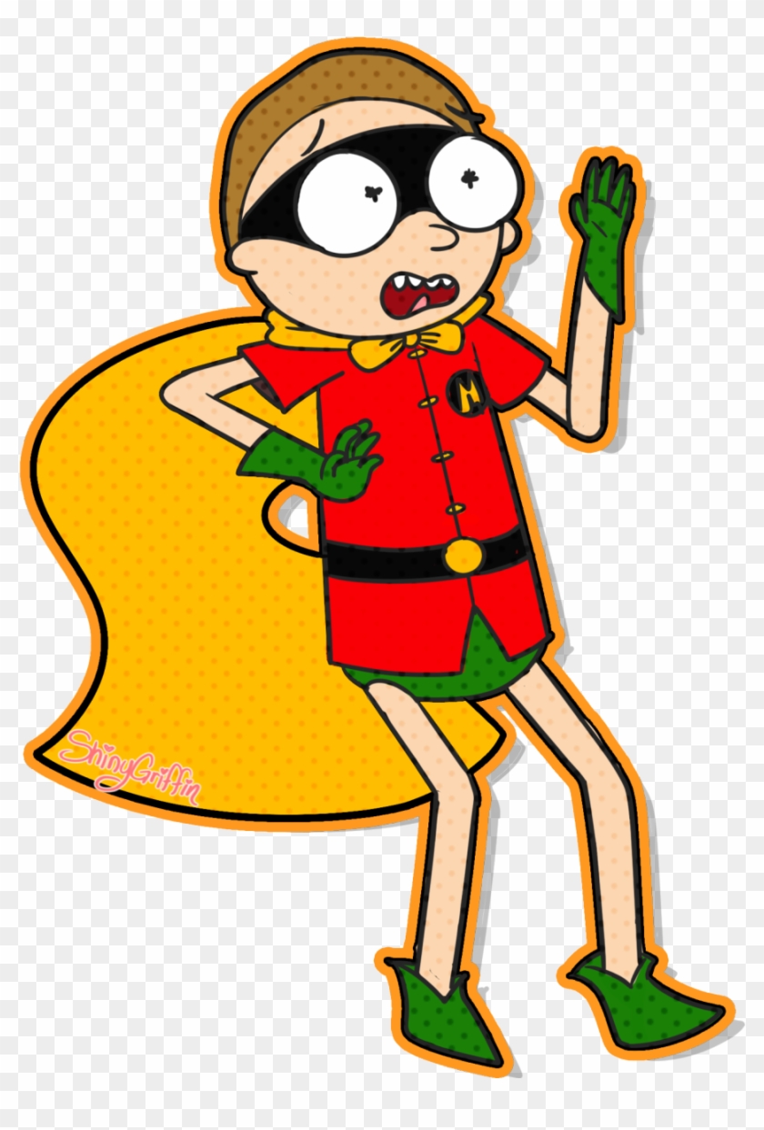 Robin Morty Smith Rick Sanchez Clip Art Product Fictional - Cartoon - Png Download