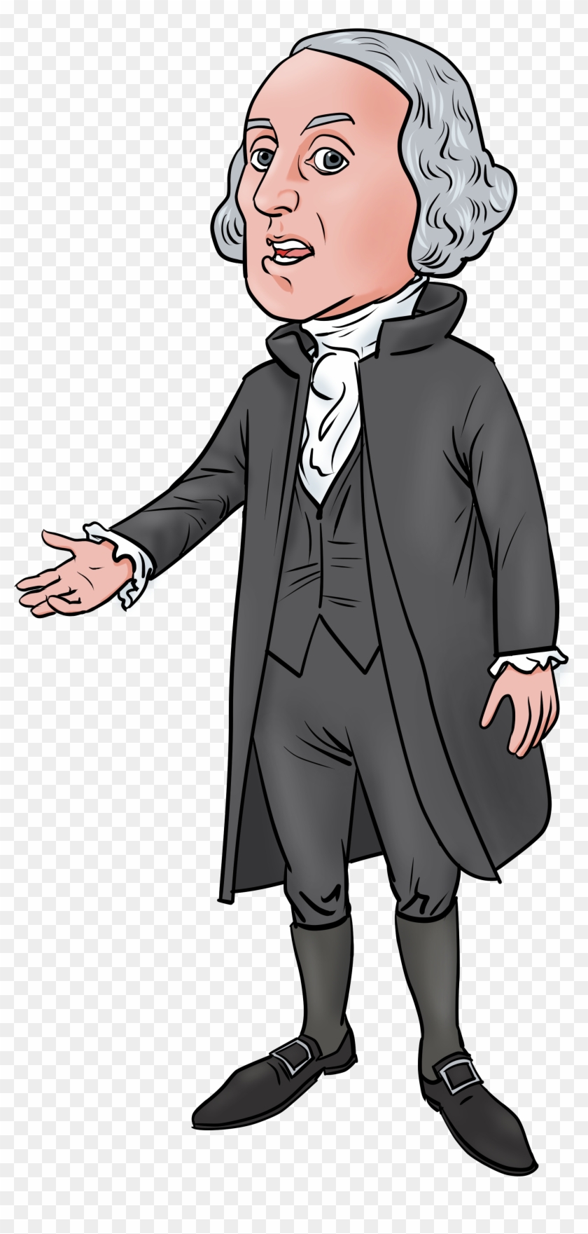 George Washington Png Download Image - George Washington Cartoon Png Clipart #245115