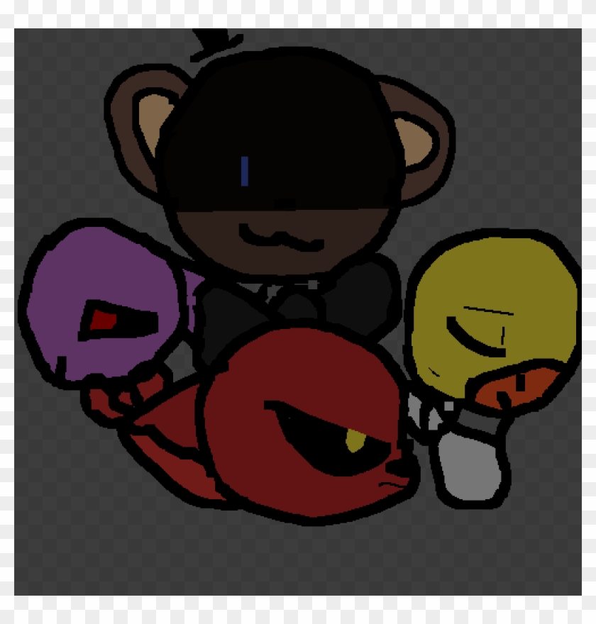Five Nights At Freddy - Cartoon Clipart