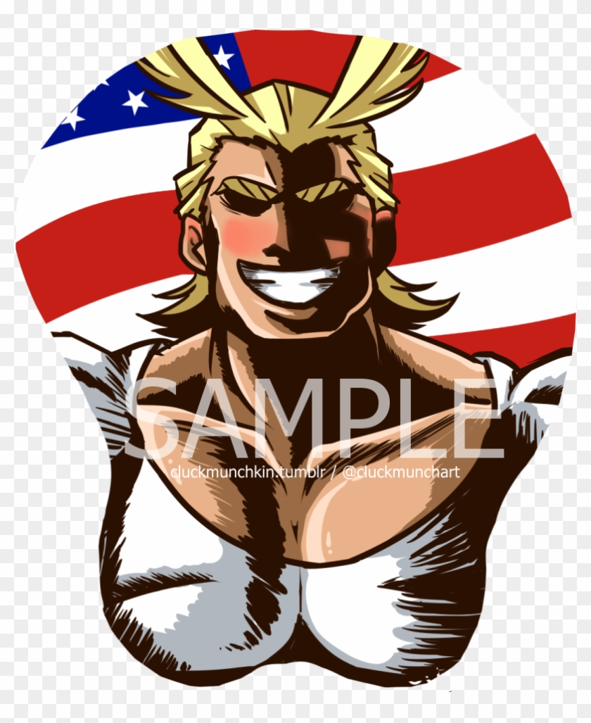Mousepad 20allmight 20sample 20storeenvy Original - All Might Mousepad Clipart #245157