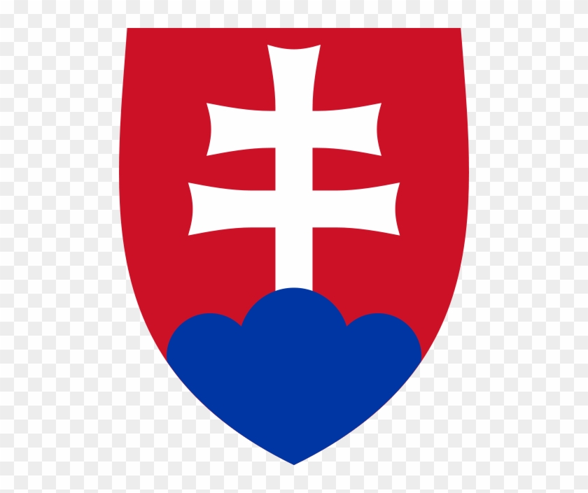 Slovakia Coat Of Arms - Slovakia National Football Team Logo Clipart