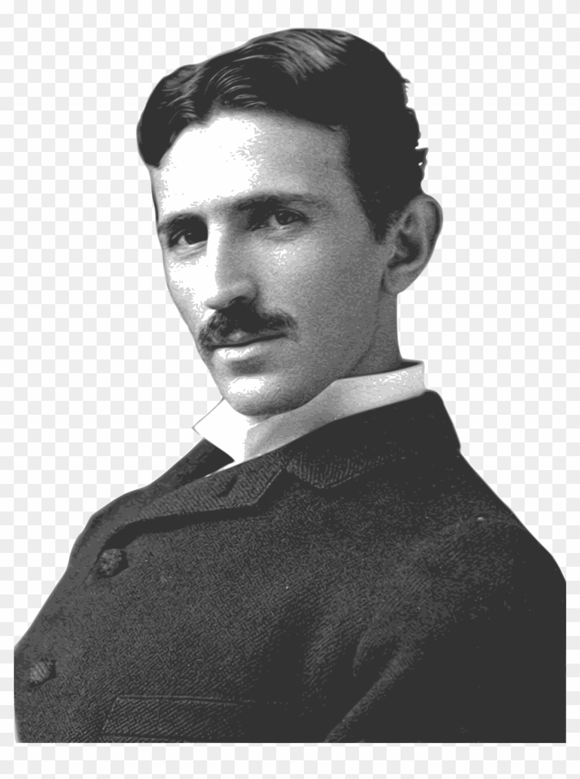 This Free Icons Png Design Of Nikola Tesla 1 Clipart