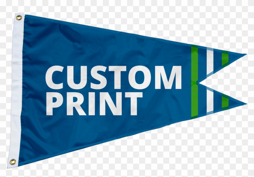 Custom 6'x10' Burgee Flag - Flag Clipart #245394