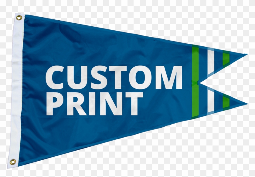 Custom 6'x10' Burgee Flag - Flag Clipart