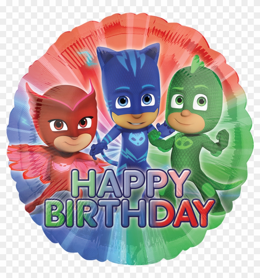 Download Pj Masks Happy Birthday Pj Mask Happy Birthday Clipart 245750 Pikpng
