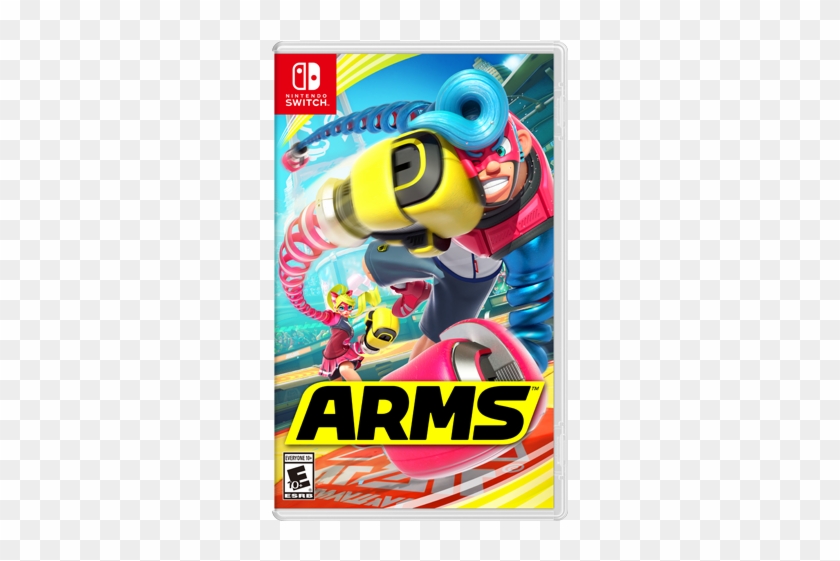 Arms Box Art - Arms Nintendo Switch Cover Clipart