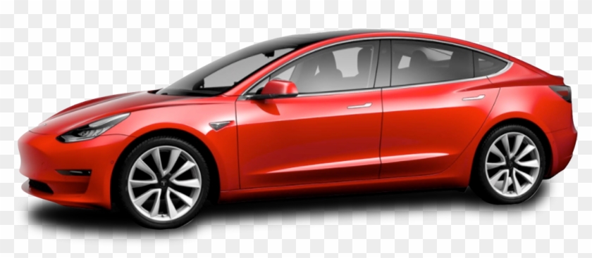 2018 Tesla Model 3 - Tesla Mid Range Model 3 Clipart #246041