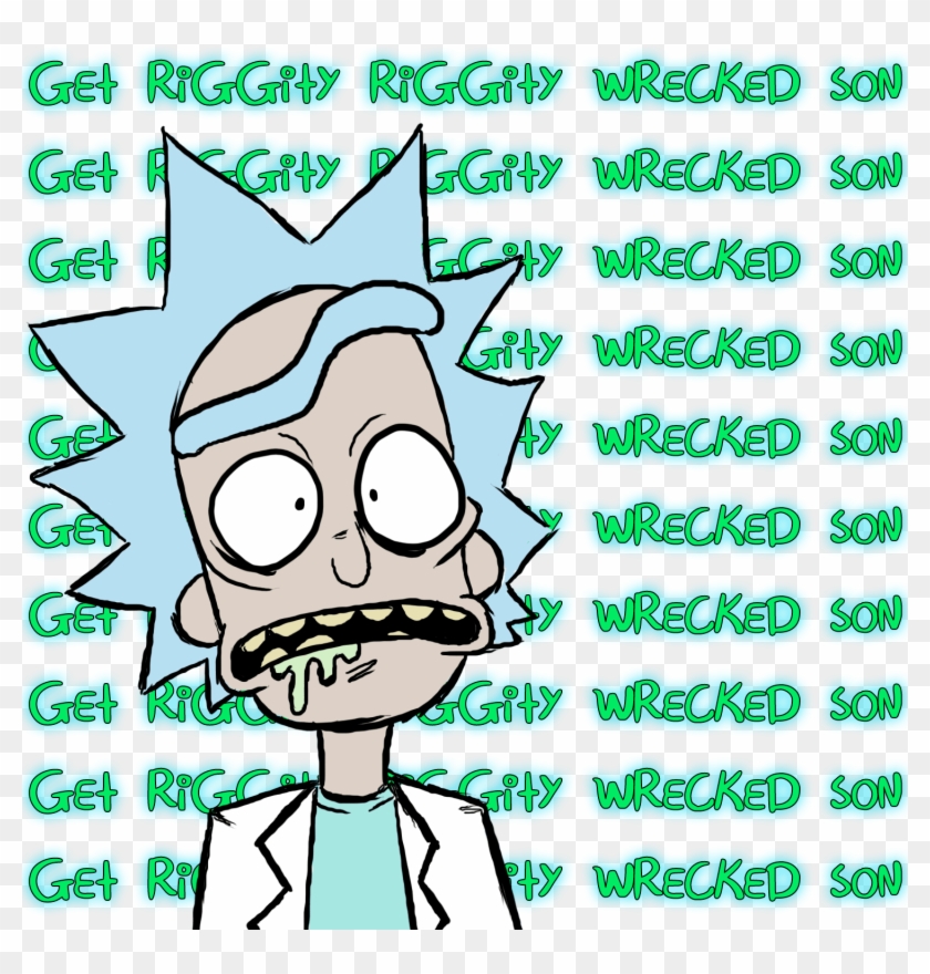 6 Days Until Pocket Mortys - Cartoon Clipart