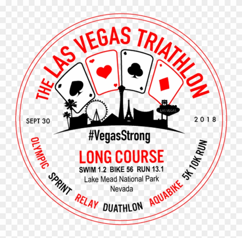 Las Vegas Triathlon - Circle Clipart #246173