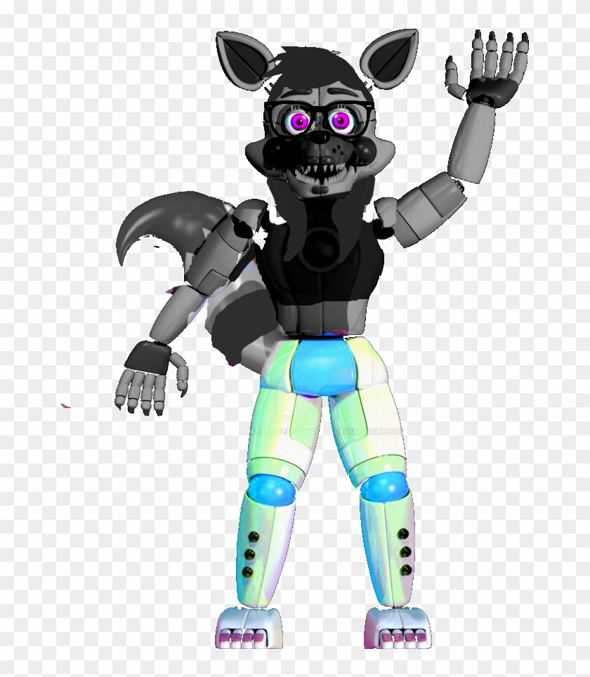 Ender Funtime Foxy - Cartoon Clipart #246248