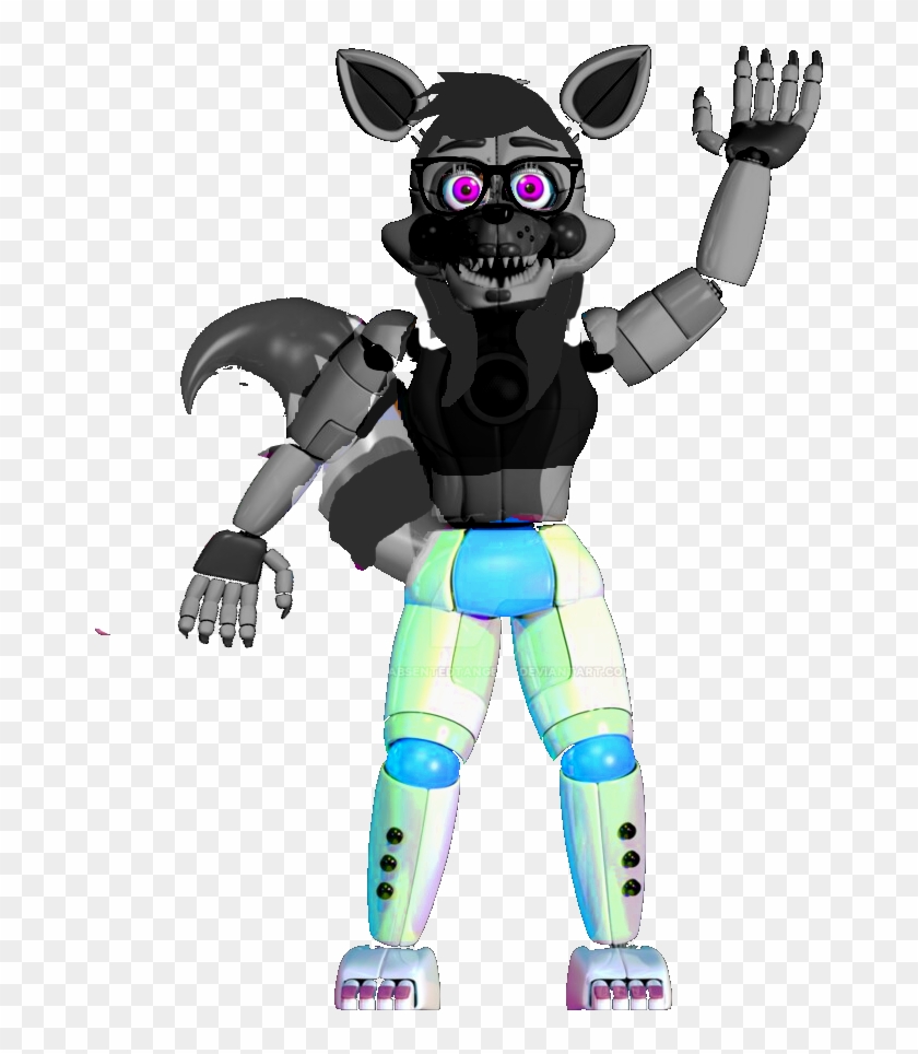 Ender Funtime Foxy - Cartoon Clipart