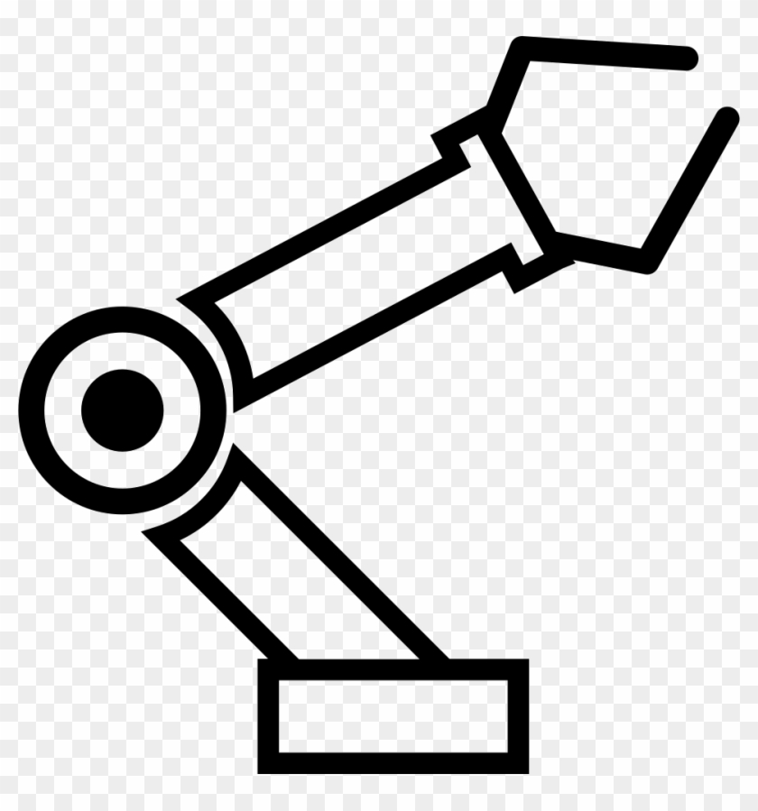 Robotic Arm Svg Png Icon Free Download - Robotic Arm Clipart Transparent Png
