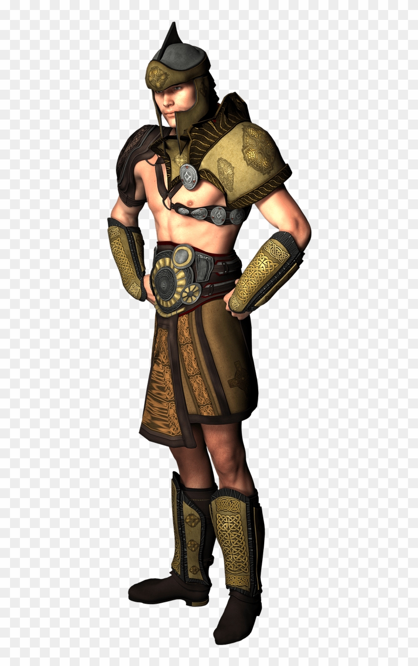 Download - Ancient Warrior Transparent Background Clipart #246595