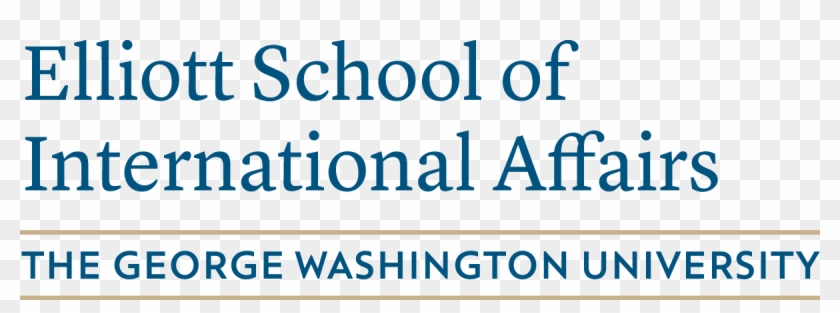 Elliott School George Washington University Logo - Elliott School Of International Affairs Logo Clipart