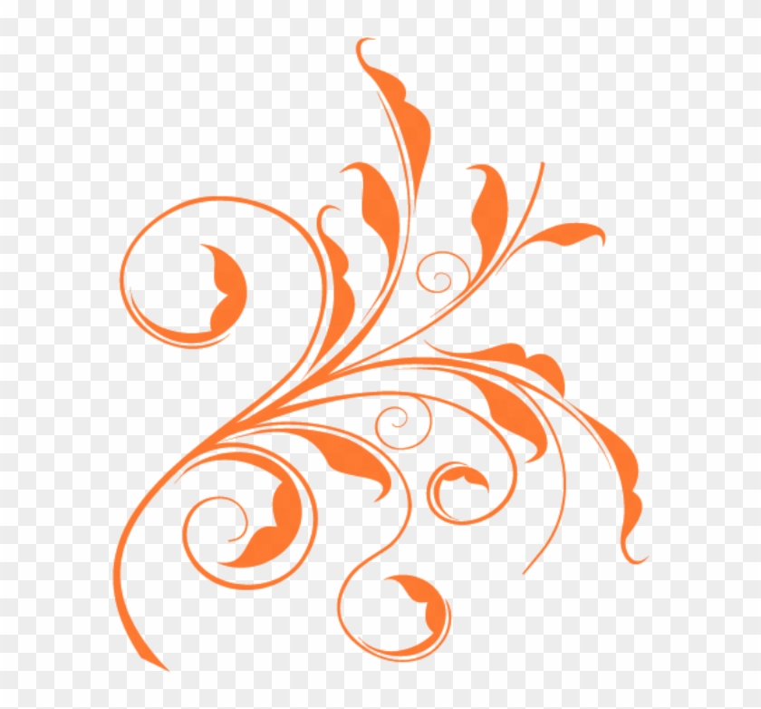 Free Icons Png - Orange Swirl Transparent Clipart #246898