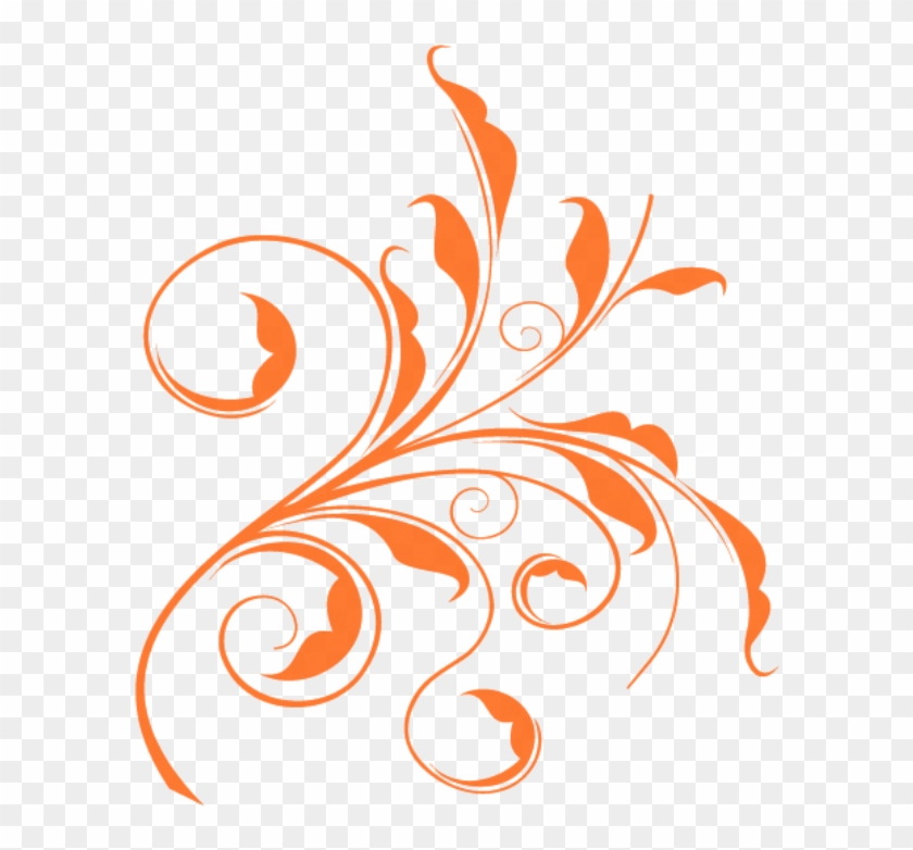 Free Icons Png - Orange Swirl Transparent Clipart