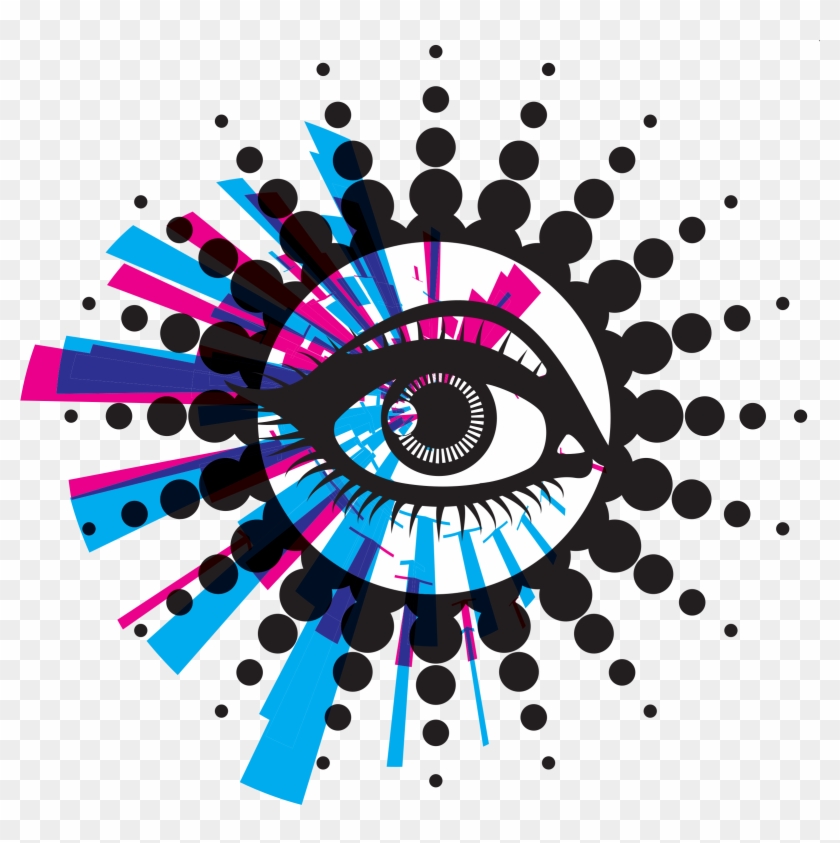 Eye Abstract Graphics Background By Liftarn Advertising - Abstract Clipart - Png Download #246942