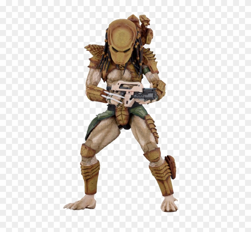 Warrior Predator Png Picture - Neca Alien Vs Predator Arcade Figures Clipart