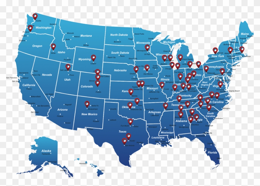 Champion Locations Map - Us Senate Map 2019 Clipart