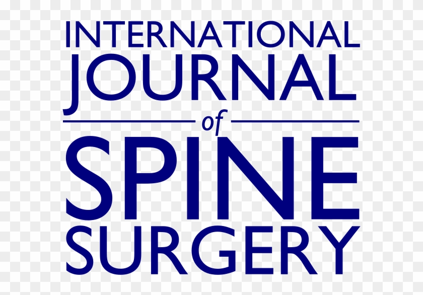 The International Journal Of Spine Surgery - International Journal Of Spine Surgery 2016 Clipart #247536