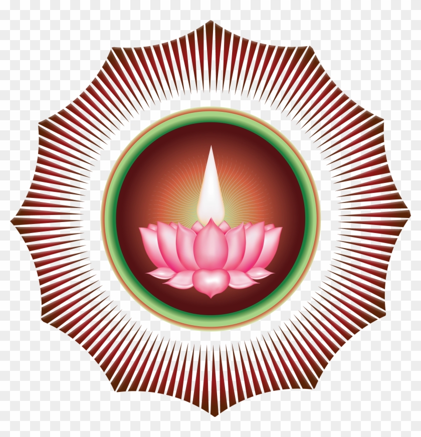File - Brown-lotus - Ayya Vaikundar Logo Clipart