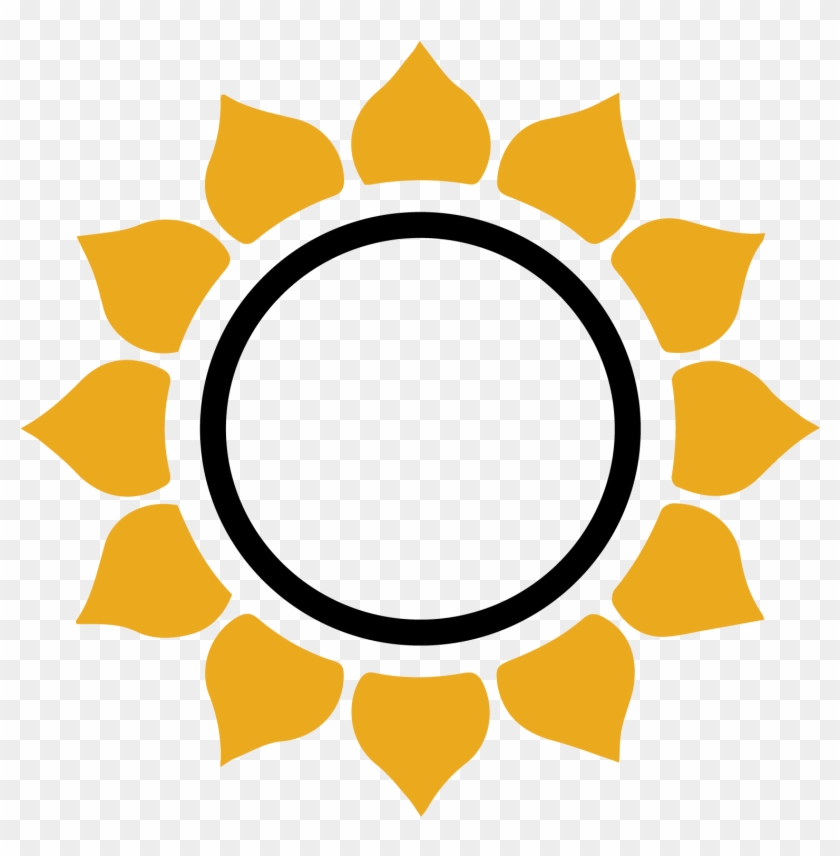 O Flower Seal - Student Services Organizational Structure Clipart