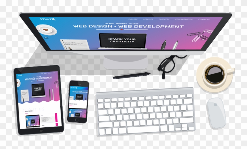 Web-design - Apple Wireless Keyboard Clipart