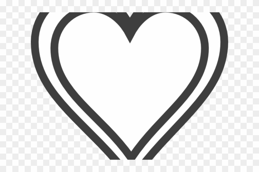 Romantic Clipart Dil - Heart - Png Download