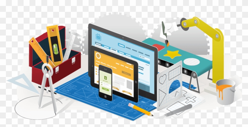 Website Development - Website Redesign Clipart