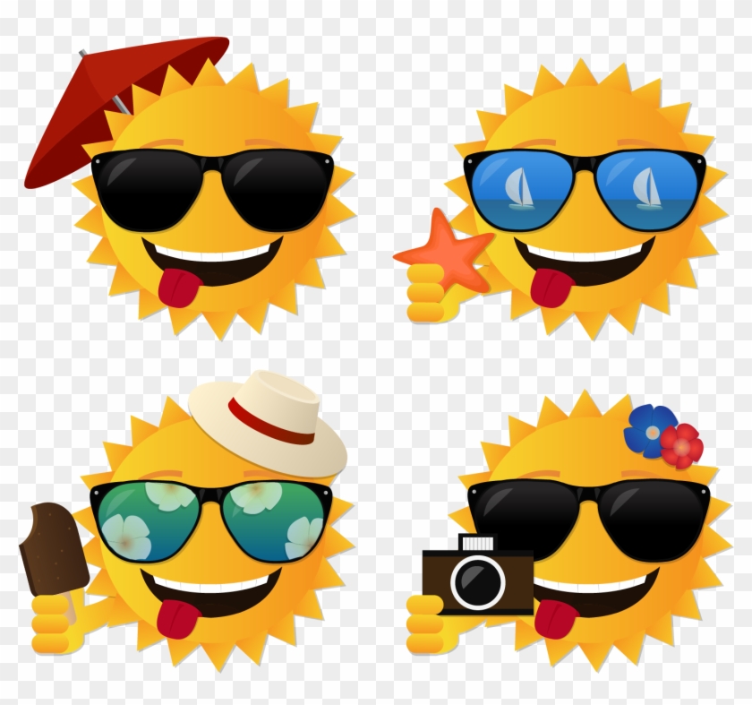 Summer Vector Sun 1656*1655 Transprent Png Free Download - 下 殺 Clipart #248577