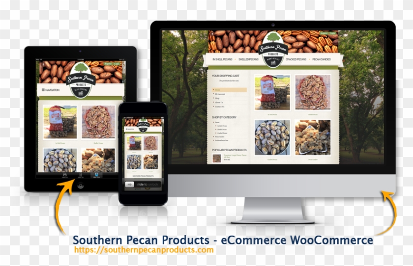 Southern Pecan Products - Online Advertising Clipart #248601