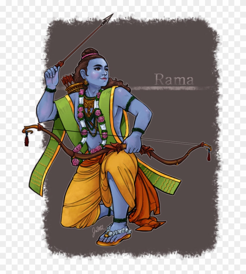 Rama By Jeinu - Sri Rama Png Transparent Clipart #248641