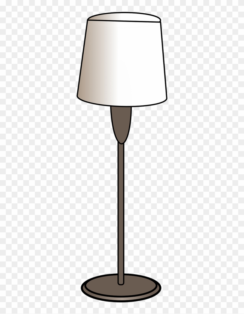 Lamp,floor Vector Graphics - Floor Lamp Clip Art - Png Download
