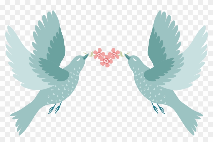 Free Png Download Love Birds For Wedding Png Images - Love Birds For Wedding Clipart #248850