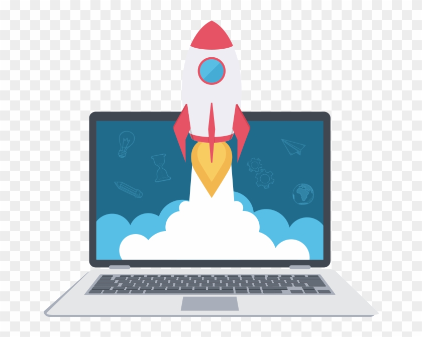 Website Design & Development - Laptop Clipart