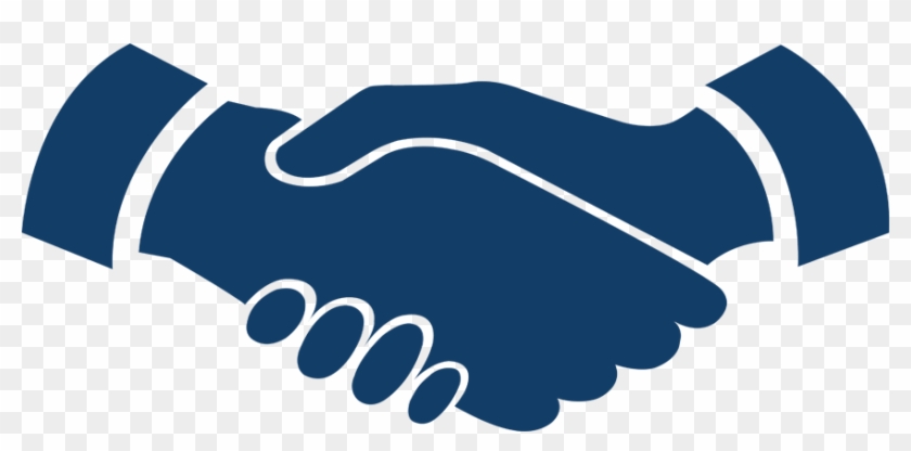 Partner With Us - Two Hands Shaking Png Clipart #249199