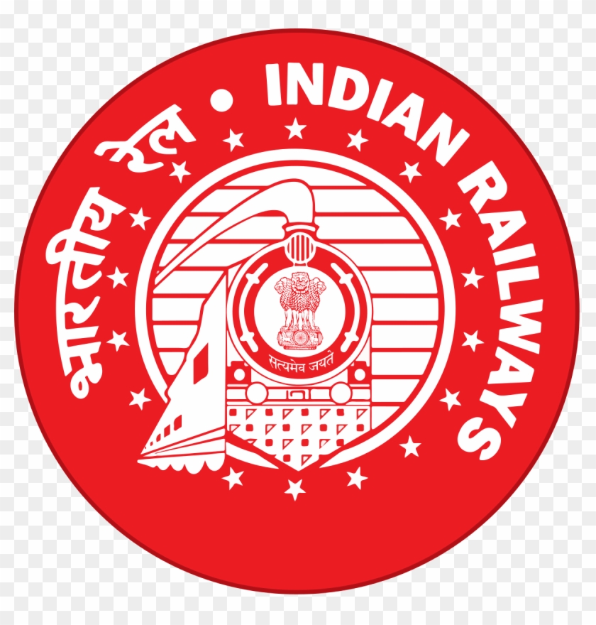 #railway To Run 4,000 Special Trains In View Of Ensuing - Indian Railway Logo Png Clipart