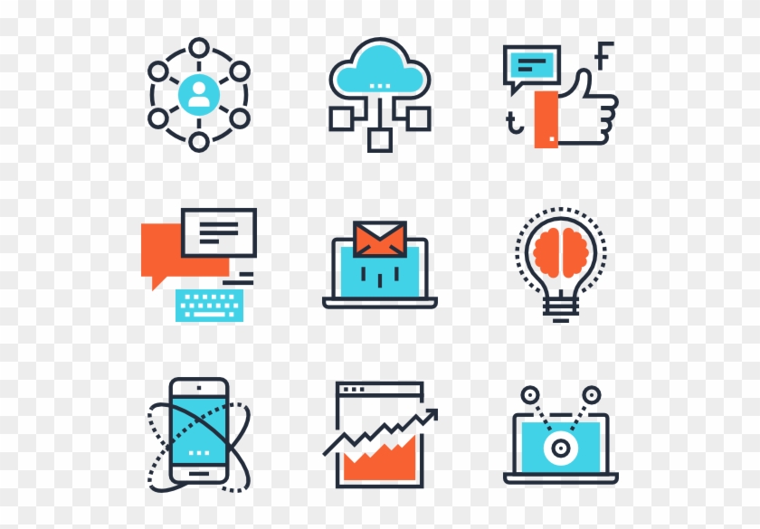 Digital Marketing - Digital Marketing Icon Pack Clipart