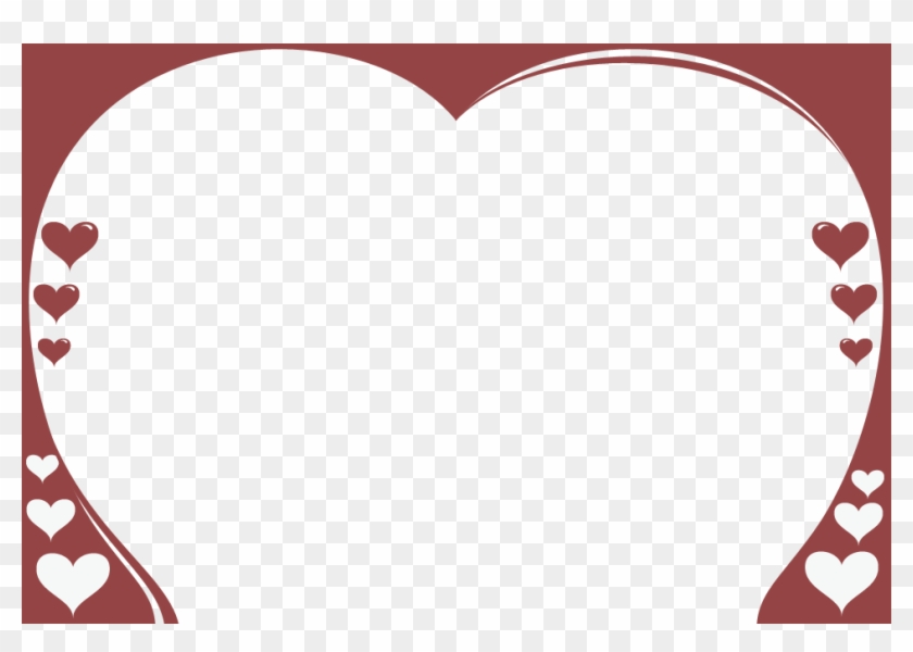 Flower Border Design Borders, Designs And Picture - Border Design For Valentines Clipart