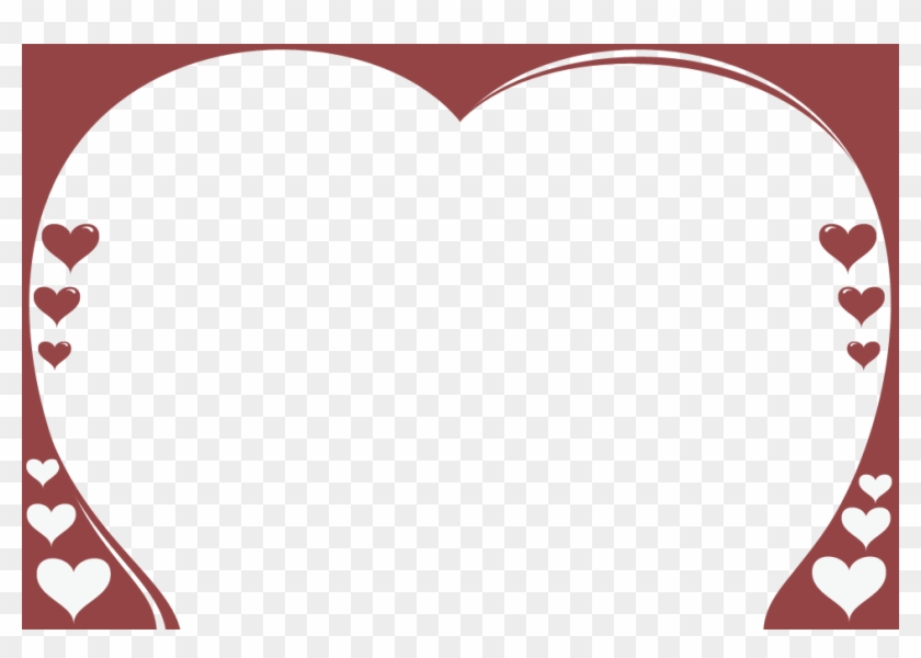 Flower Border Design Borders, Designs And Picture - Border Design For Valentines Clipart #249766